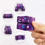 Set di pezzi di puzzle scientifico spaziale in miniatura con design colorato e dettagliato, perfetti per decorazioni o giochi educativi.