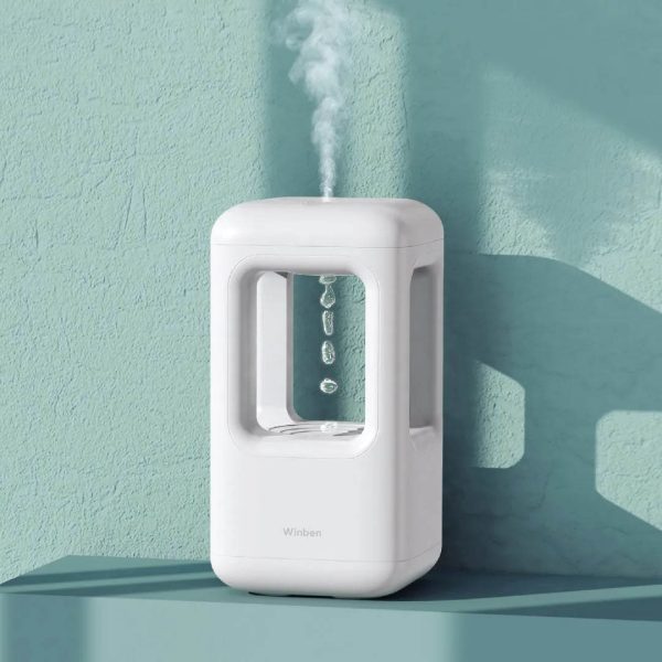 Vaporizzatore di aromi in stile scientifico, design moderno e minimalista, ideale come decorazione scientifica per ambienti domestici o da lavoro.