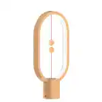 Lampada decorativa ispirata alla scienza con design moderno e elegante.