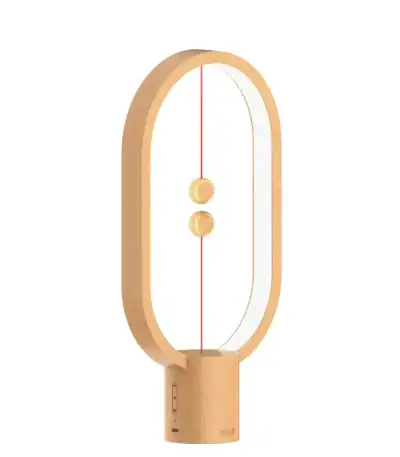 Lampada decorativa ispirata alla scienza con design moderno e elegante.