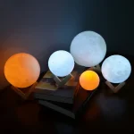 Set di lampade a forma di pianeti del sistema solare, illuminazione decorativa per ambienti interni, oggetti scientifici e decorativi.