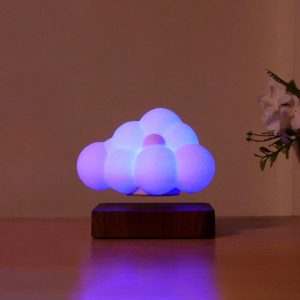 LED nuvola luminosa decorativa, luce soffusa e design moderno, perfetta come oggetto di arredamento e decorazione per ambienti interni.