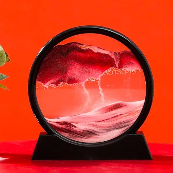 Vortice di fluidi colorati in vetro di laboratorio, effetto visivo affascinante con bolle e onde, perfetto come decorazione scientifica o oggetto di studio.