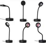 Lampade da tavolo scientifiche con luce LED regolabile.