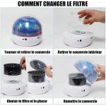 Vaso di Nebula Stellare con funzione di proiezione stellare, facile da usare e decorativo, ideale per creare un'atmosfera magica in casa o in ufficio.