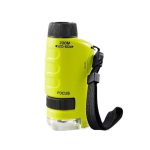 Lente zoom portatile con ingrandimento 60x, ideale per osservazioni scientifiche e naturalistiche. Leggera e compatta, perfetta per attività all'aperto e studi dettagliati.