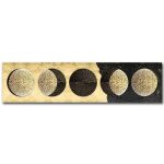 Modello di pianeti del Sistema Solare in miniatura con texture dettagliata, rappresentando le diverse superfici planetarie in un display decorativo scientifico.