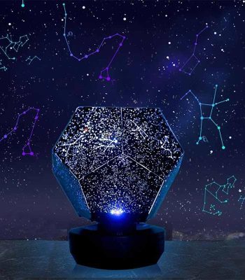 Lampada decorativa con costellazioni e galassie luminose, perfetta per appassionati di astronomia e decorazioni scientifiche, crea un'atmosfera magica e educativa in ogni ambiente.