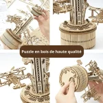 Puzzle in legno di alta qualità con dettagli intricati e design realistico, perfetto come decorazione scientifica o oggetto da collezione.