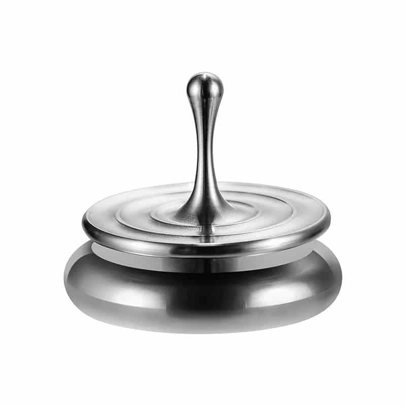 Perno di precisione in metallo lucido, ideale per decorazioni scientifiche e oggetti da collezione, con design elegante e dettagli curati.