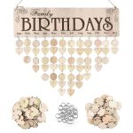 Decorazioni di compleanno a tema scientifico con cuori in legno, anelli metallici e decorazioni a forma di cuore, perfette per feste a tema scienza e educazione.