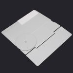 Piattaforma di laboratorio bianca con rotella girevole e superfici regolabili, ideale per esperimenti scientifici e analisi di laboratorio.