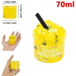Oggetto scientifico a forma di bolla di limone, con capacità di 70ml, perfetto come decorazione o oggetto da collezione.