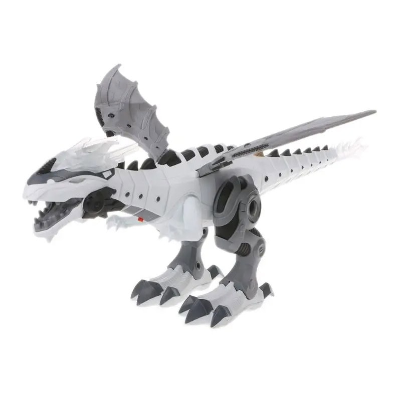 Modello di dinosauro T-Rex robotico da assemblare, perfetto come oggetto decorativo scientifico e giocattolo educativo per appassionati di paleontologia e tecnologia.