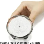 Piatto al plasma con diametro di 2,5 pollici, ideale per esperimenti scientifici e decorazioni a tema scientifico. Perfetto per appassionati di fisica e tecnologia, aggiunge un tocco futuristico a qua.