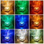 Luce decorativa scientifica con effetti di illuminazione colorata in vari toni, ideale per decorazioni e ambientazioni innovative. Perfetta per appassionati di scienza e design.