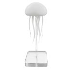 Medusa decorativa in resina trasparente, oggetto scientifico e decorativo, perfetto per appassionati di biologia e design innovativo.