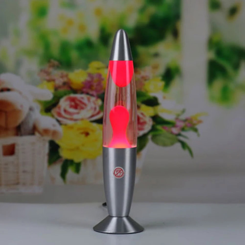 Vaso lava lamp con cuore rosso Lava lamp decorativa con forma a cuore rosso, perfetta come oggetto scientifico e decorativo. Ideale per ambienti moderni e per appassionati di design innovativo.