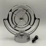 Punte di equilibrio di Newton in metallo lucido, oggetto decorativo scientifico, perfetto per appassionati di fisica e design innovativo.