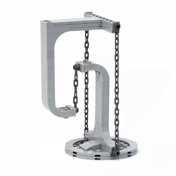 Cerniera di precisione in metallo, strumento scientifico per esperimenti e misurazioni accurate, ideale per laboratori e studi scientifici.
