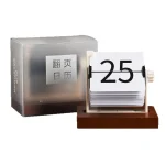 Calendario rotante con numeri e caratteri cinesi, oggetto decorativo ispirato alla scienza.