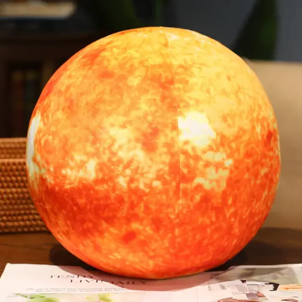 Lampada a forma di sole arancione, decorazione luminosa per ambienti interni, perfetta per aggiungere un tocco di calore e originalità alla casa o all'ufficio.
