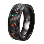 Anello decorativo con motivo galattico, perfetto come oggetto scientifico o accessorio di design. Realizzato in materiali di alta qualità con un design ispirato all'universo e alle stelle.