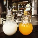Bicchiere a Forma di Lampadina per Cocktail - immagine 2