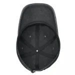 Casco da baseball nero con logo scientifico sul davanti, ideale come decorazione o gadget scientifico. Realizzato in materiale resistente, perfetto per appassionati di scienza e collezionisti.