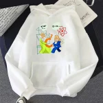 Borsa con stampa di due scienziati che discutono di formule matematiche e fisiche, ideale per appassionati di scienza e decorazioni educative.