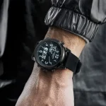 Orologio scientifico digitale e analogico con funzioni multiple, resistente e ideale per appassionati di tecnologia e scienza. Perfetto come decorazione o oggetto da collezione.