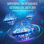 Modelli di oggetti scientifici a forma di navicella con tecnologia di rotazione automatica, ideali come decorazioni scientifiche per ambienti educativi e innovativi.