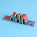Set di palline di spugna colorate per decorazioni e attività scientifiche, ideali per esperimenti, decorazioni e giochi educativi.