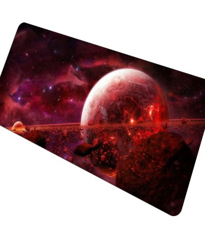 Vassoio decorativo con immagine di pianeta e spazio cosmico, perfetto come oggetto di decorazione scientifica o per appassionati di astronomia e universo.