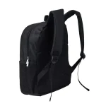 Zaino nero con scomparto principale e tasca frontale, ideale per scuola e tempo libero, resistente e comodo da trasportare. Perfetto per studenti e appassionati di oggetti pratici e funzionali.