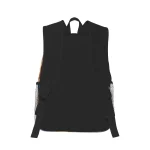 Zaino scientifico con tasche laterali e design funzionale.