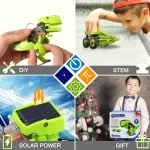 Robot scientifico giocattolo con design innovativo e funzionalità STEM, ideale per stimolare la creatività e l'apprendimento dei bambini.