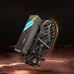 Ventilatore portatile con design innovativo e tecnologia di raffreddamento efficace.