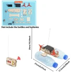 Kit di robotica educativa con parti modulari e telecomando, ideale per progetti scientifici e didattici. Include componenti per assemblaggio, motori e sensori, perfetto per studenti e appassionati di.