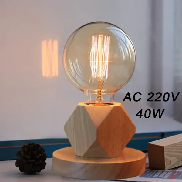 Lampada a incandescenza AC 220V, 40W, ideale per ambienti di studio o decorazioni a tema scientifico.