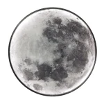 Modello di luna decorativa in miniatura, perfetta come oggetto scientifico o decorativo per appassionati di astronomia e scienza.