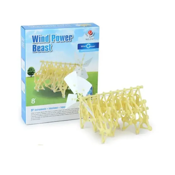 Pezzo di testo 2: Alternatore eolico in miniatura, gioco educativo e decorativo, perfetto per insegnare l'energia rinnovabile ai bambini e decorare ambienti scientifici.
