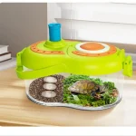 Dispositivo di osservazione per tartarughe con tunnel, piattaforma e ambiente naturale simulato, ideale per l'osservazione e il divertimento degli animali domestici.