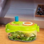 Orologio decorativo a tema acquario con tartaruga e piante, perfetto come oggetto scientifico e decorativo per appassionati di biologia marina e ambiente acquatico.