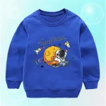 Vestito bambino con stampa di astronauta e pianeta.