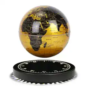 Globo terrestre scientifico con base di navigazione, perfetto come decorazione educativa e oggetto da studio per appassionati di geografia e scienze.